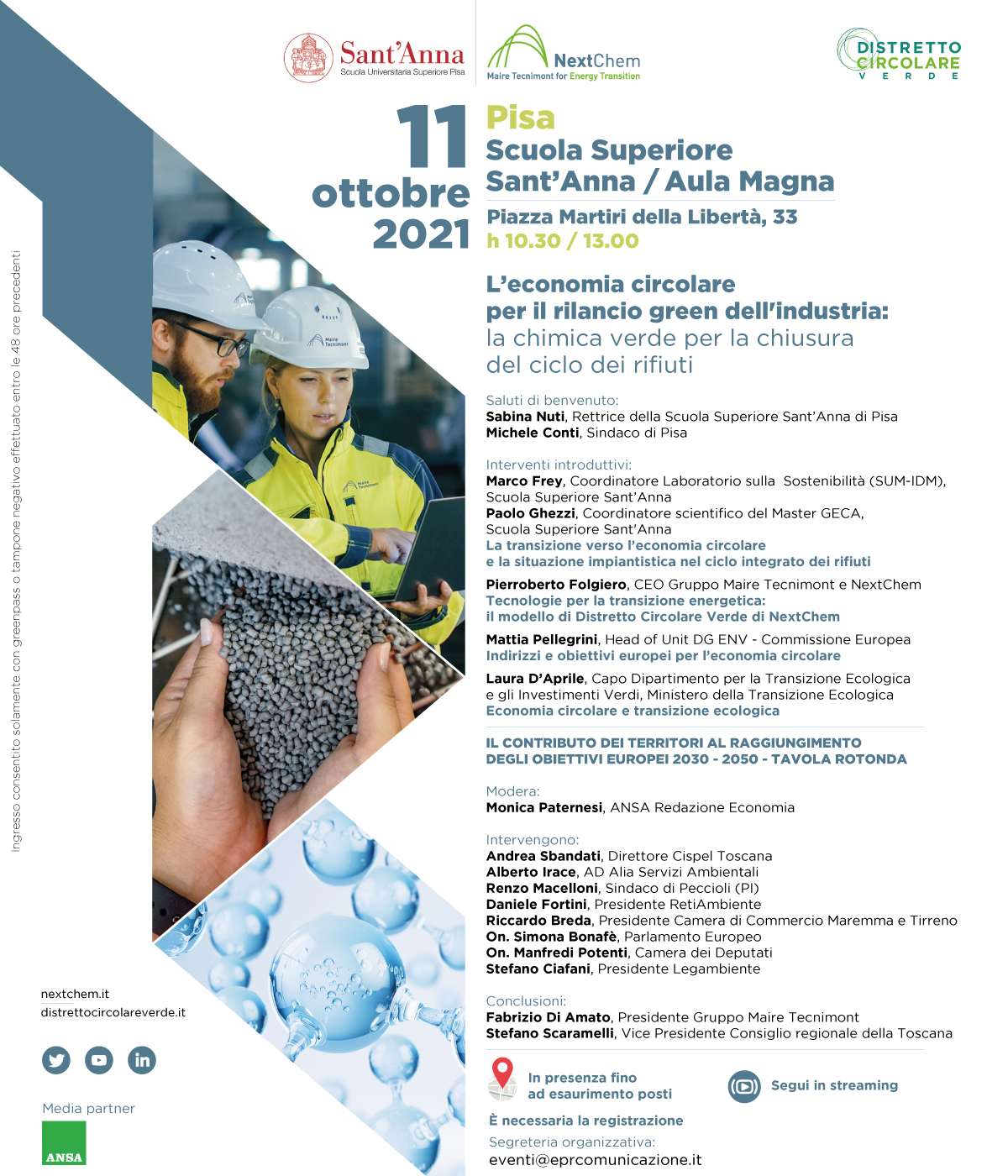 L’economia circolare per il rilancio green dell’industria: